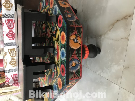 Artistic Tea table and tools from JATRA